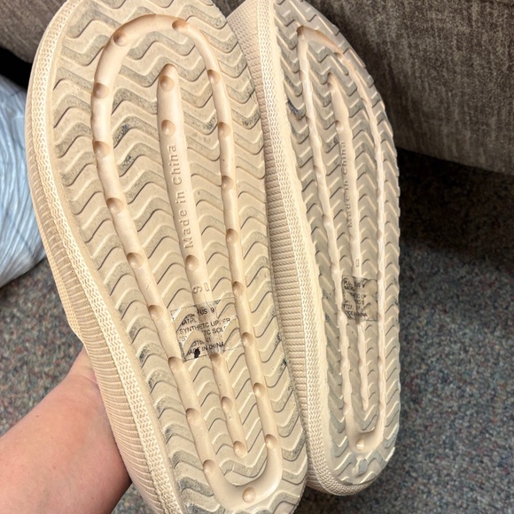 Bebe Beige Slide Sandals for Women - Picture 2 of 3